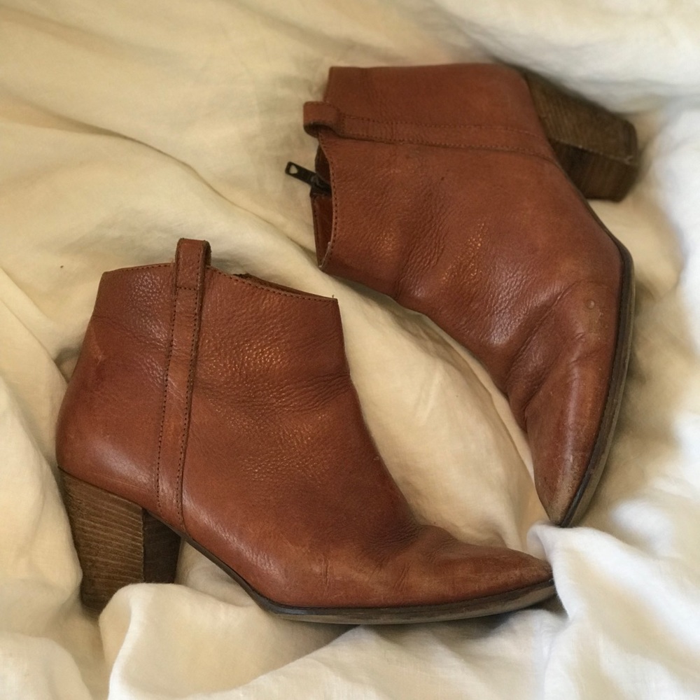 Madewell leather booties